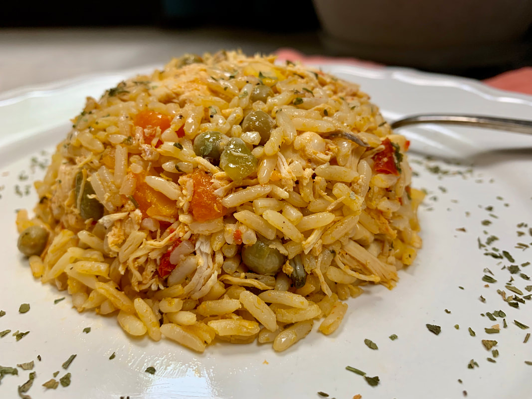 Arroz con pollo, Costa Rica traditional dish