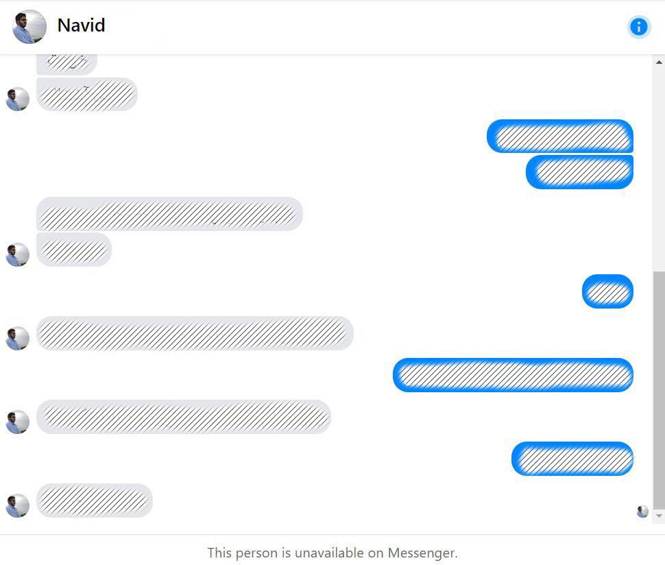 how to know if someone blocked you on messenger