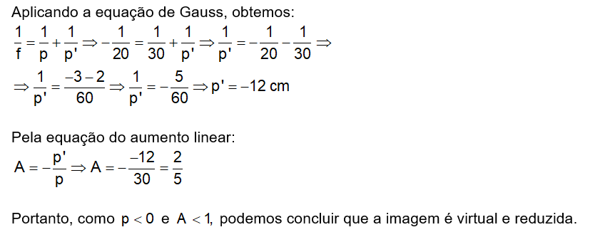 Formula de lente convergente sale