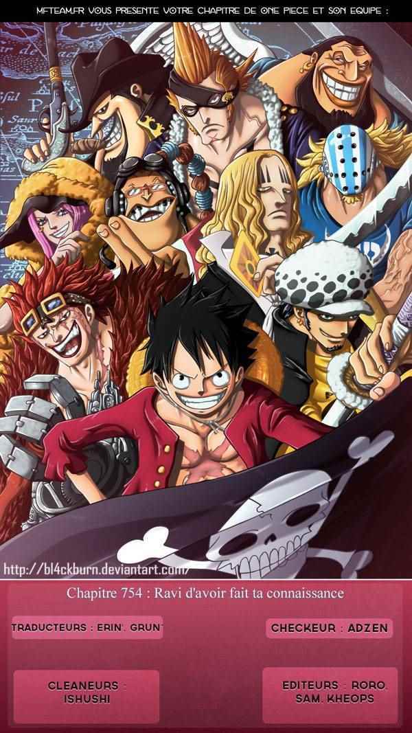 Manga One Piece Chapitre 754 - Page 1