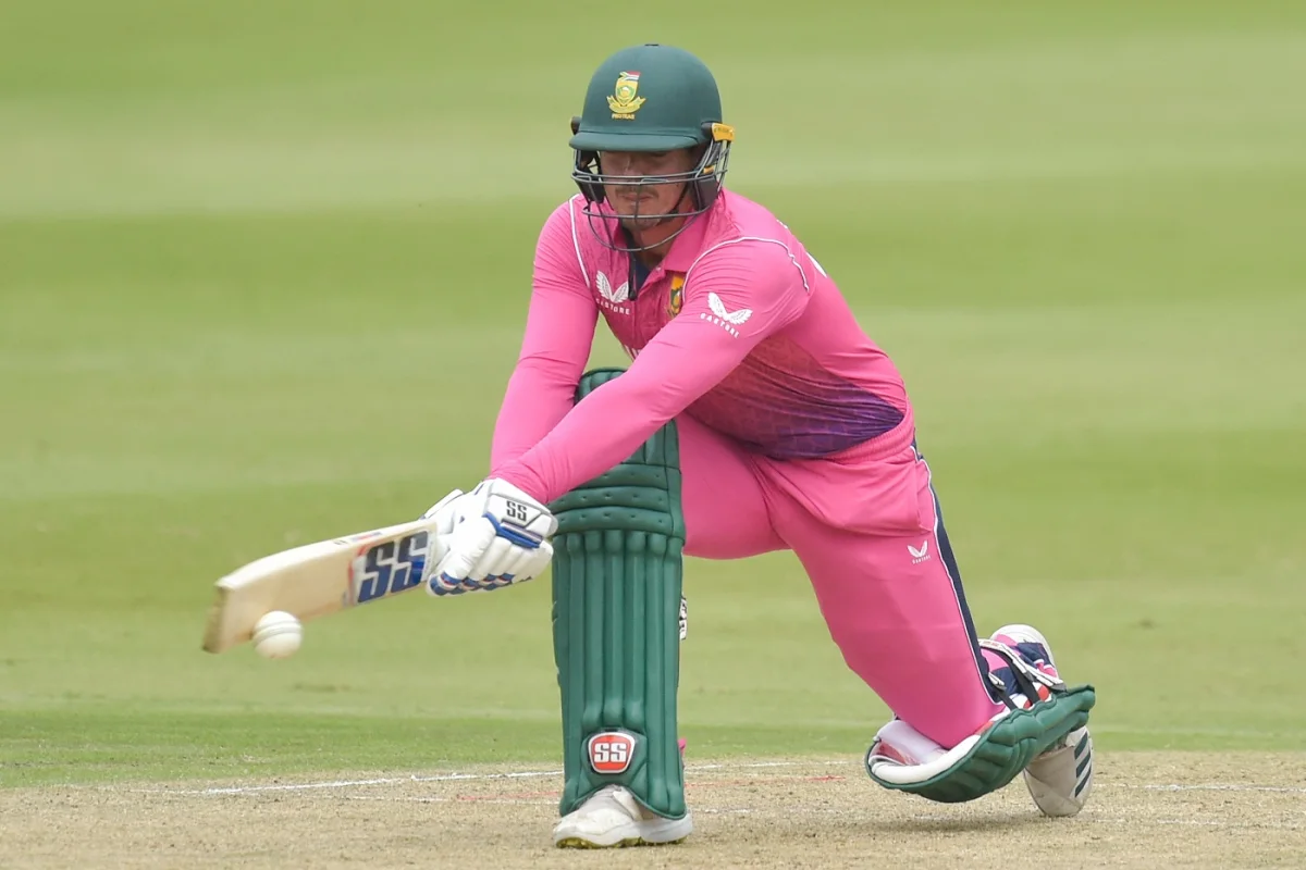 Quinton De Kock played a crucial knock of 62 runs to give his team a blistering start