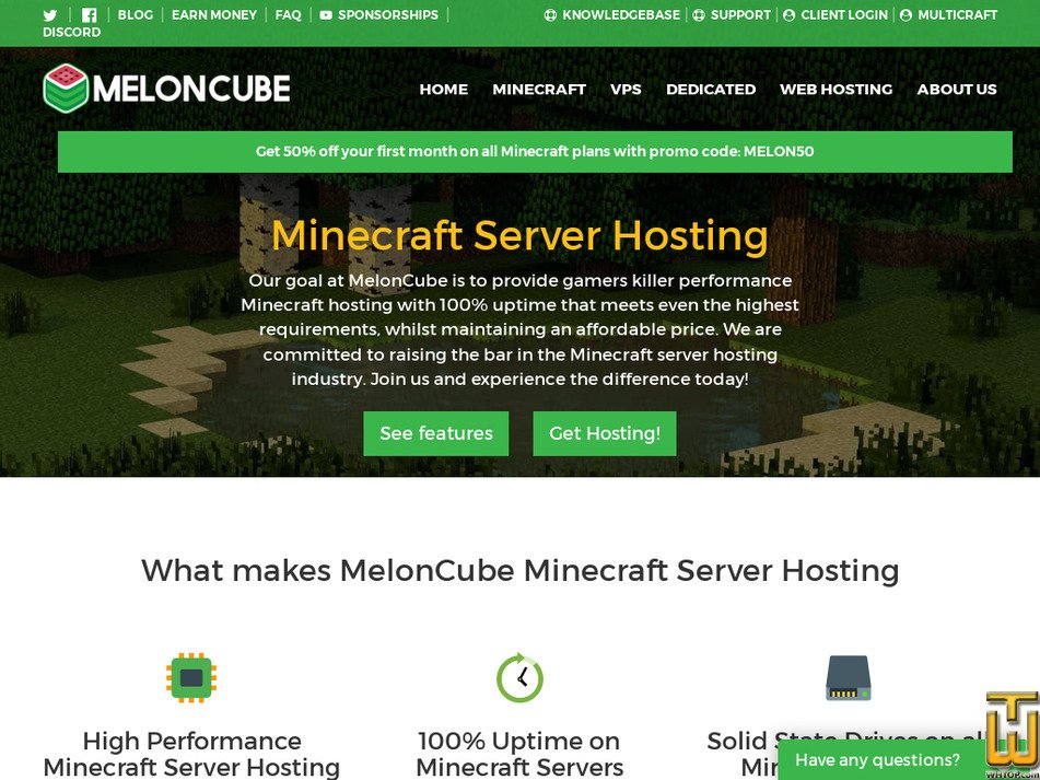 MelonCube Review 2021. meloncube.net host United States?