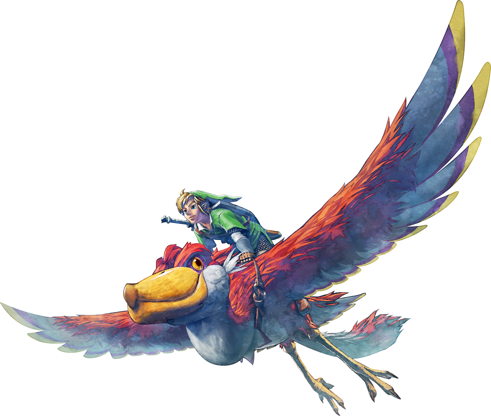 The knights of Skyloft all have the ability to ride on giant birds called L...