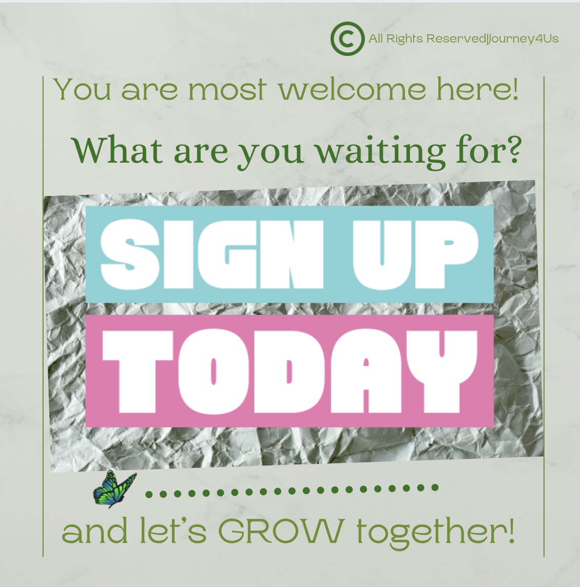 journey4us community sign up today