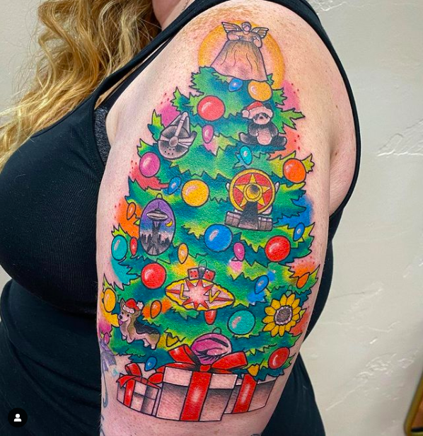 Christmas Festivity Tattoo