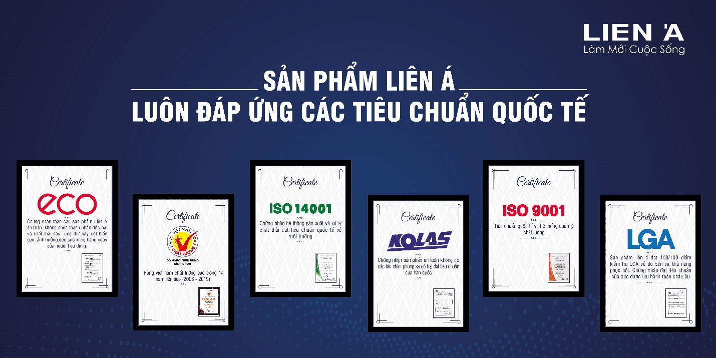 Sau hơn 30 năm hình thành và phát triển đến nay Liên Á đã có được chỗ đứng vững chắc trên thị trường