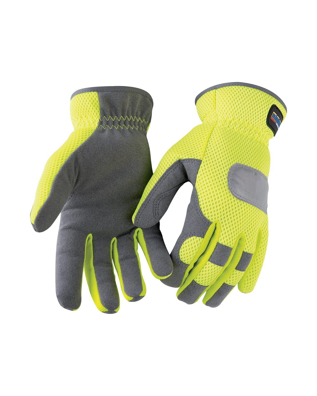 Blaklader 2242 224239323394 Handschoen Ambacht Highvis Geel/Grijs,10 Geel/Grijs,10