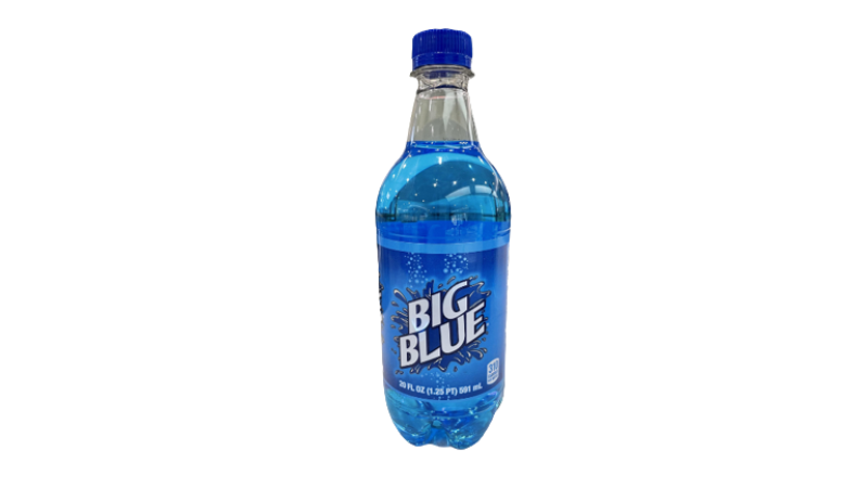 Big Red and Big Blue Soda flavor