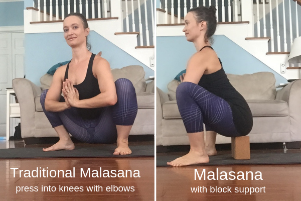 Malasana | Squats during Pregnancy | SpoiledYogi.com