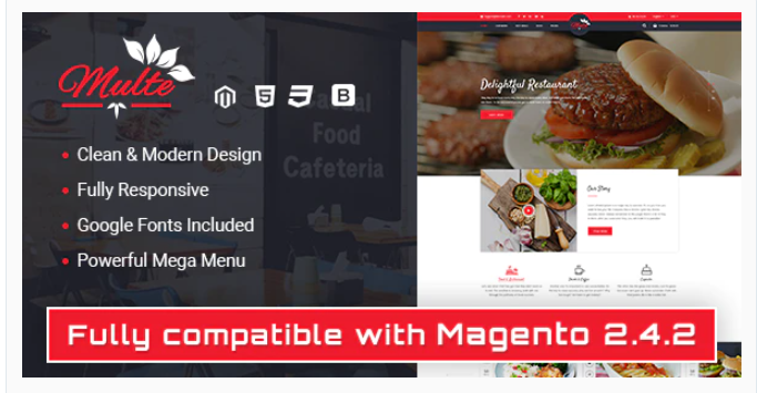 Magento bakery theme