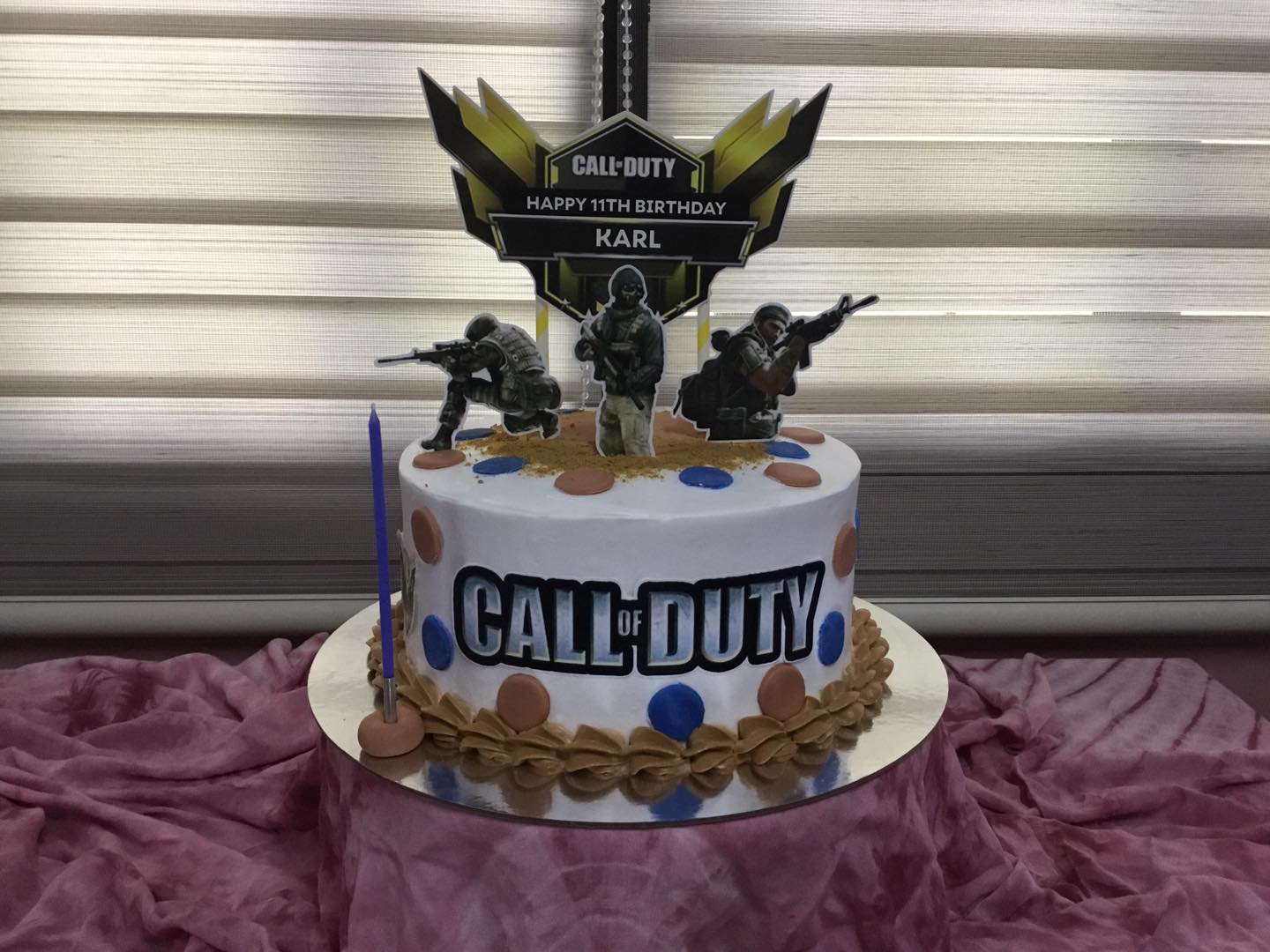 Call of Duty Cake Topper