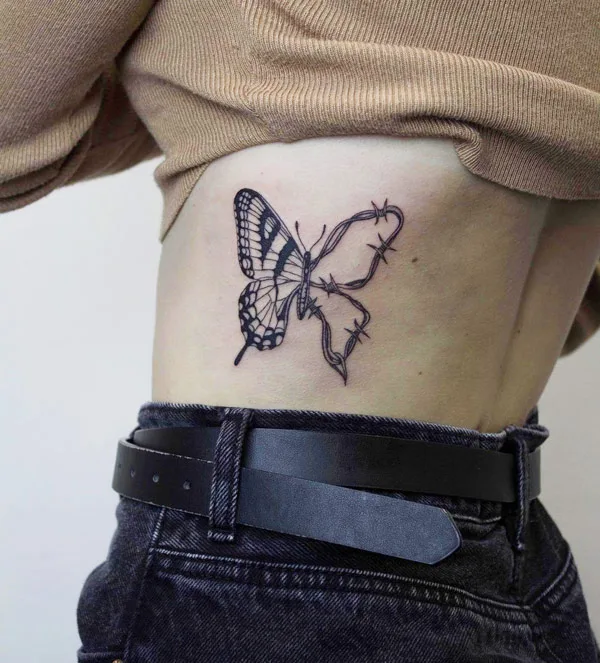 Another picture of the butterfly tat