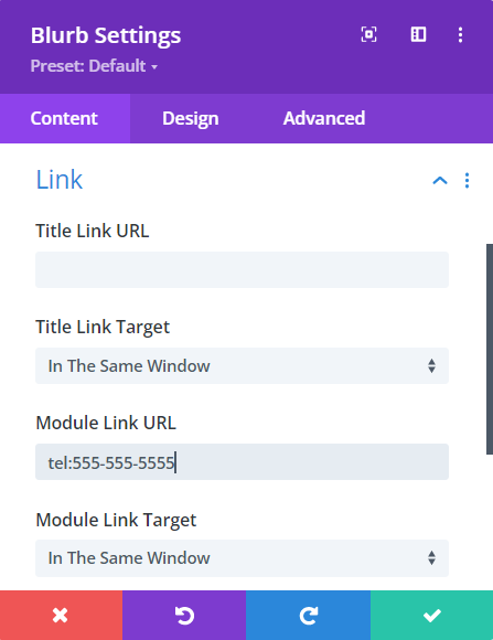 Create "Call Now" button without code
- adding the call link