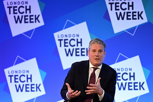 Sir Keir Starmer speaking during London Tech Week said AI regulation needs to move faster (Photo: Leon Neal/Getty Images)
