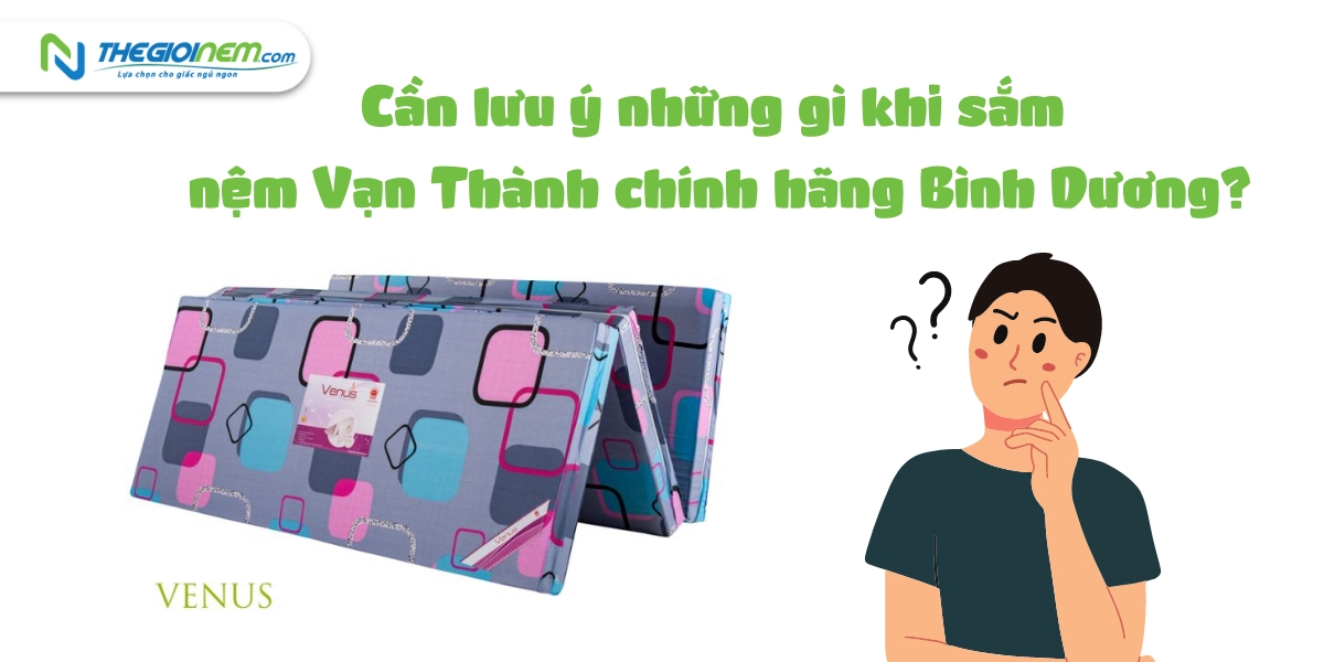 Cửa hàng bán nệm Vạn Thành chính hãng Bình Dương | Thegioinem.com