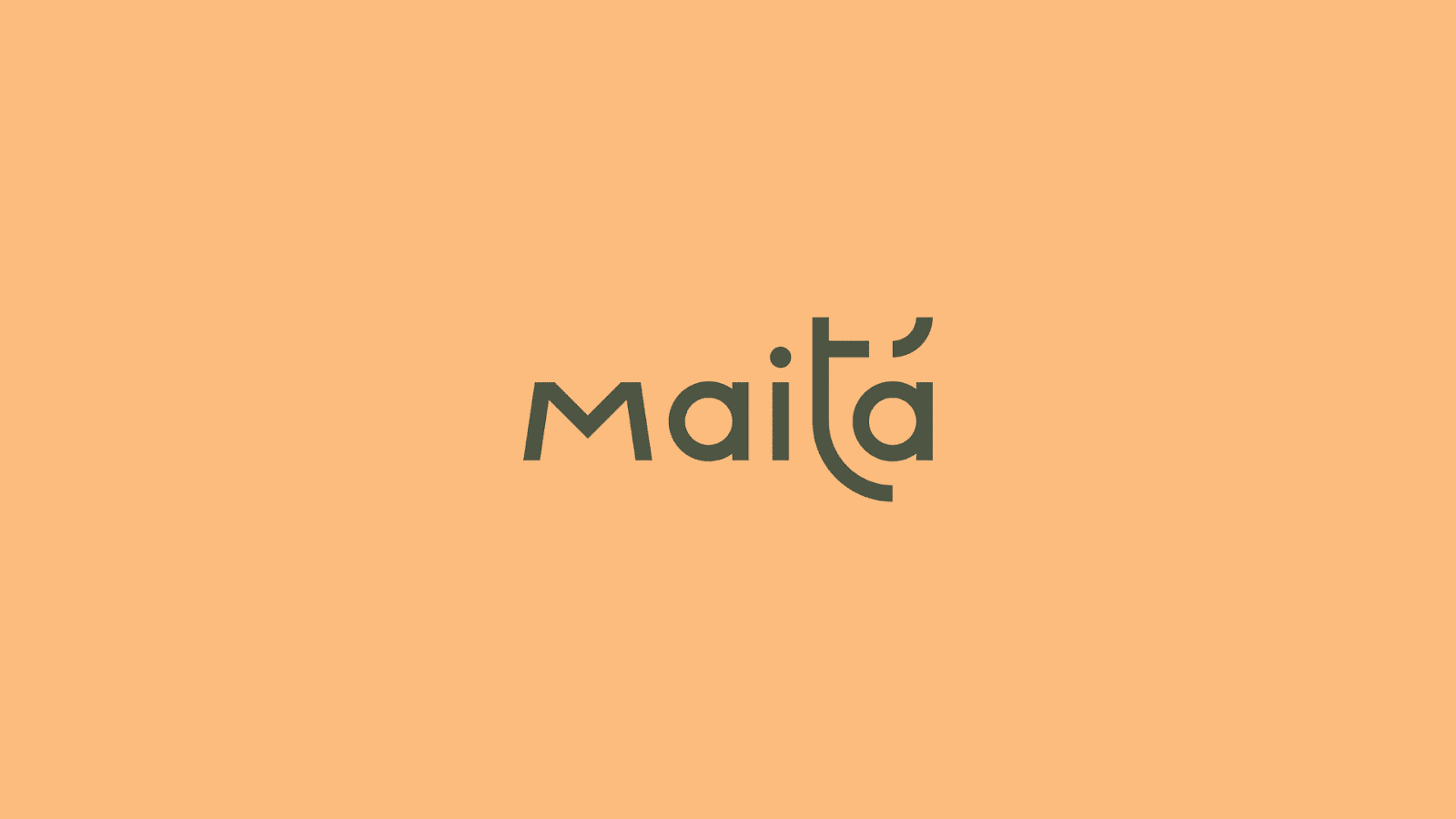 Branding and visual identity artifacts for Maita cosmetics