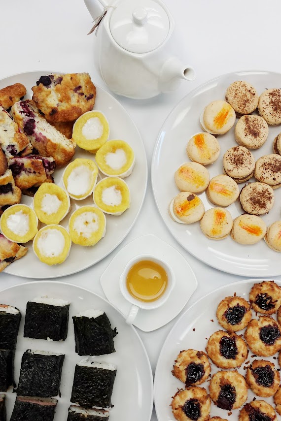 Baked goodies perfect for any (tea) party! via design. bake. run.