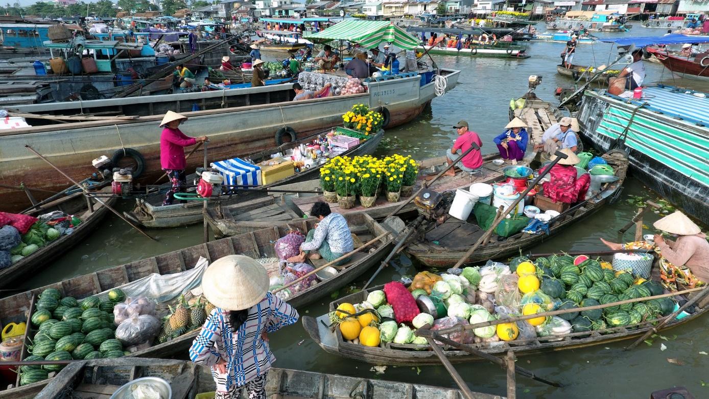 chợ nổi Cái Răng 