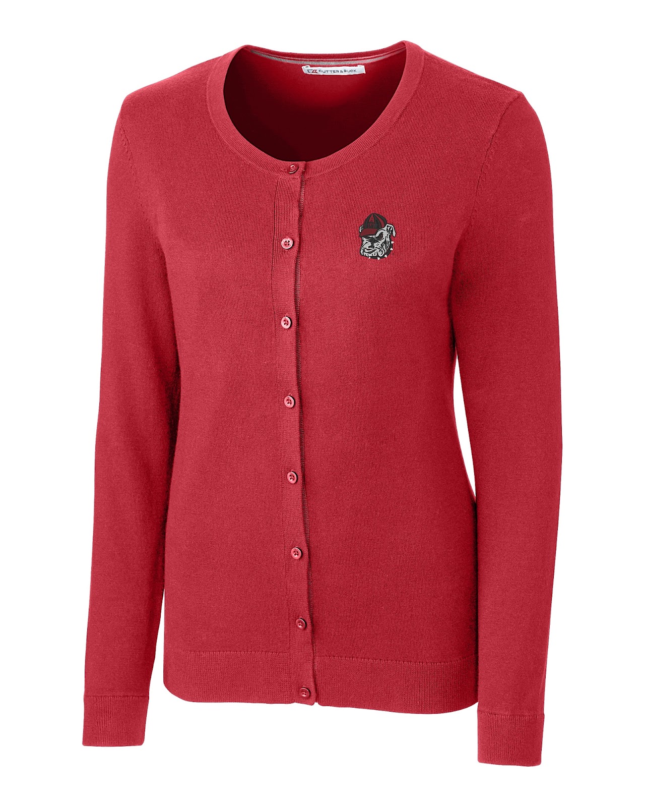 Georgia bulldogs cardigan sweater