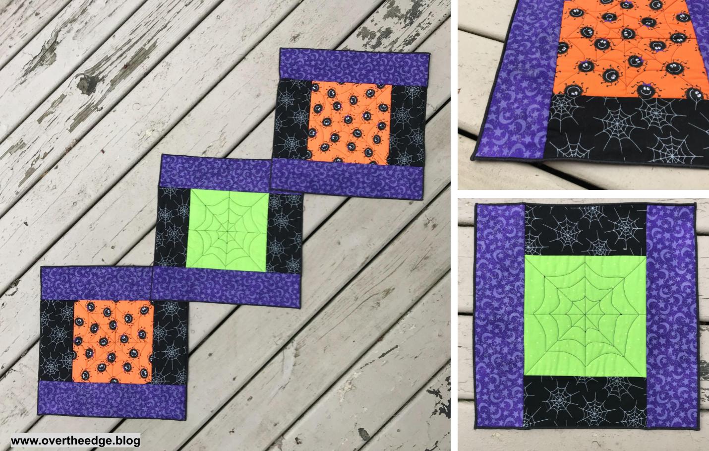 Quilt As You Go with a Serger over the edge