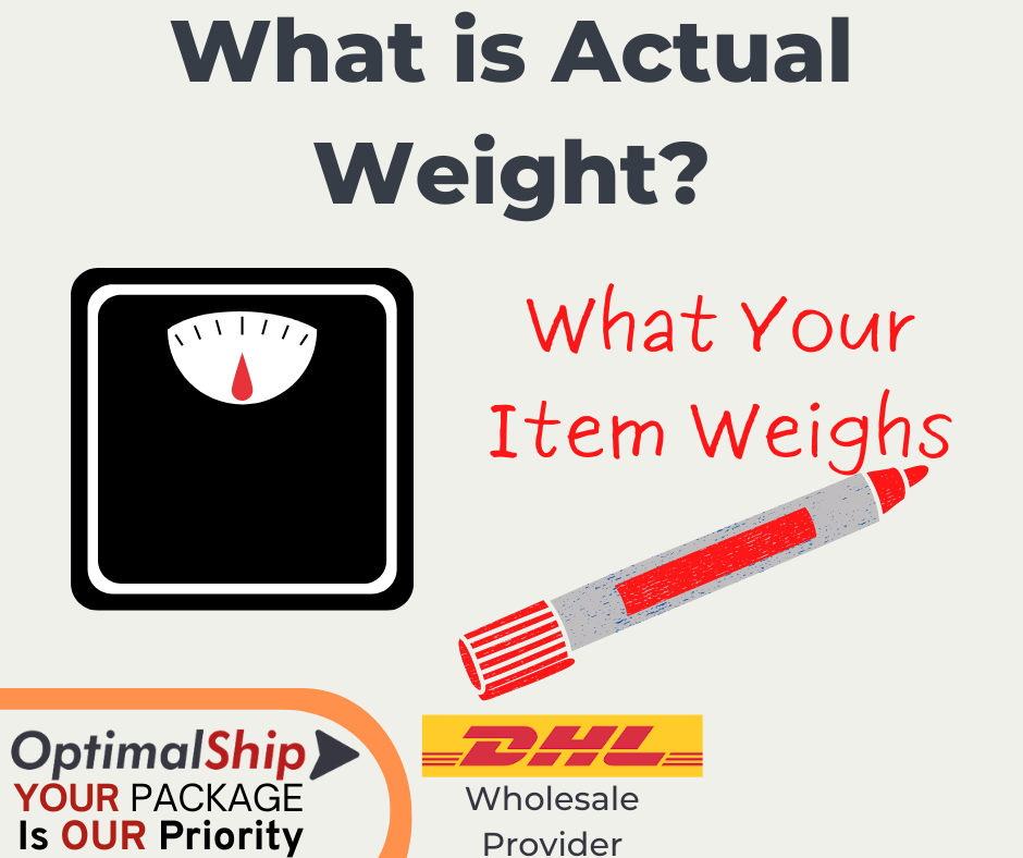 What is Actual Weight Infographic