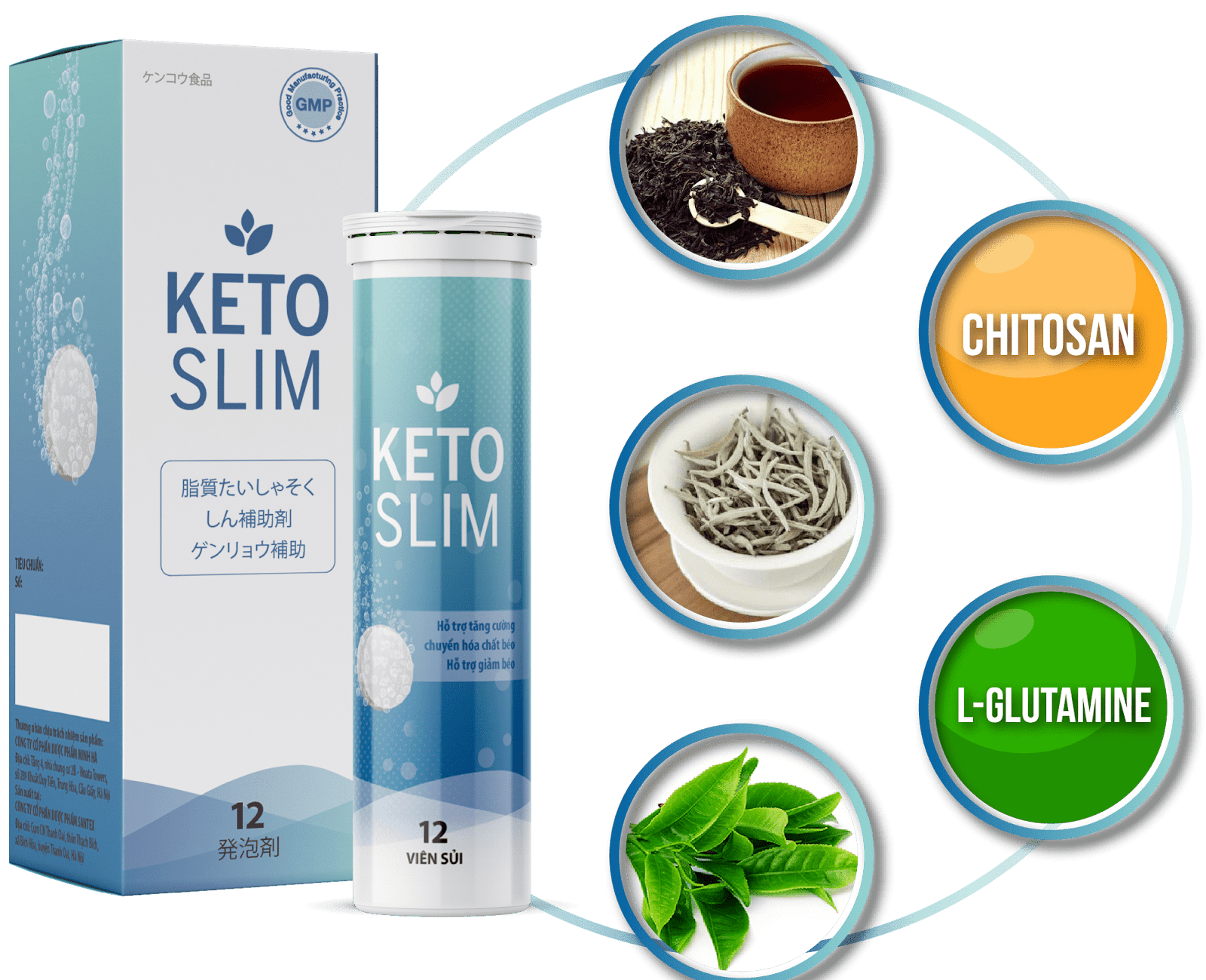 Hiệu quả giảm cân của sản phẩm Keto Slim viên sủi ra sao?
