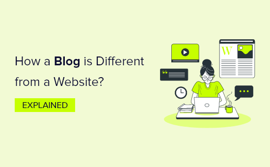 O que é um blog e como ele é diferente de um site?