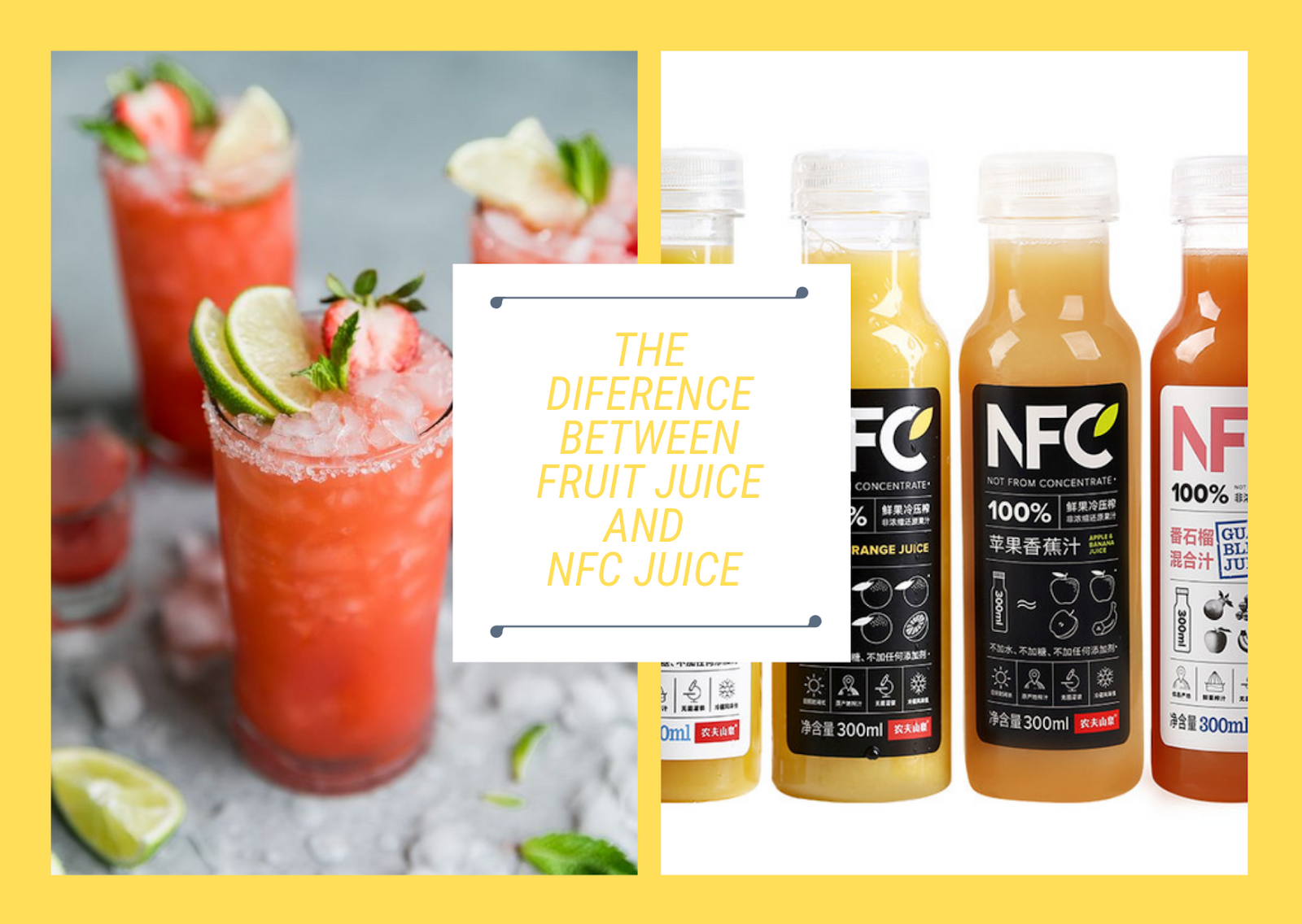 FC juice and NFC juice