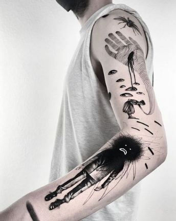 Wicked Arm's Men Tattoo
