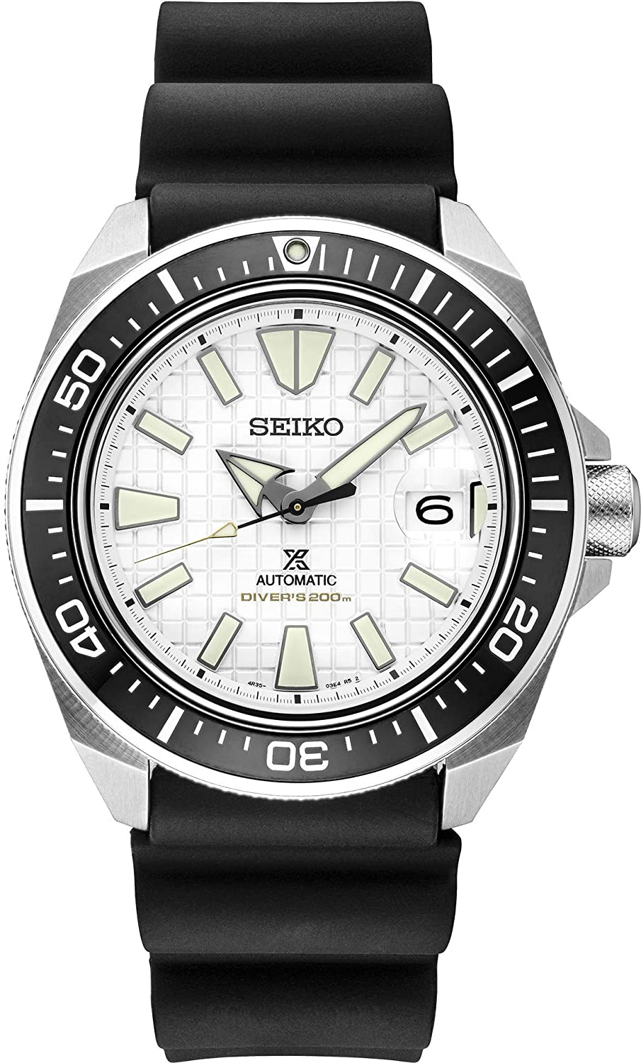 Seiko Prospex Men's Dive Watch SRPE37 White Dial