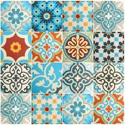 azulejo zellige diversificado