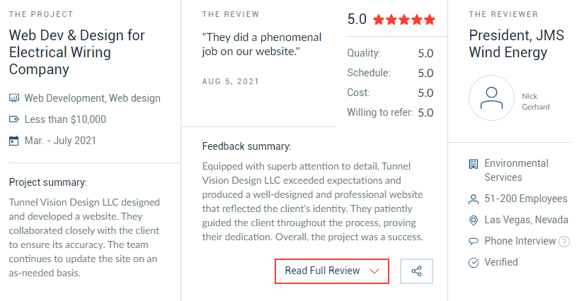 Attention to Detail: Tunnel Vision Design LLC Earns 5-Star Clutch Review 1 JTYcY0s ZFI9ZxXbaW23xQ3eBHqZ7fWVf6MDEFtT5xNasb0iPabwXbEOhV44CQ5R4wJGlhcmynN36TMI8h2 rx ZTda