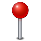 📍 Round Pushpin Emoji on Apple iOS 6.0