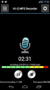 Download Hi-Q MP3 Voice Recorder (Full) apk