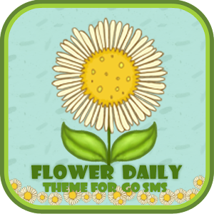 GO SMS Theme T-FlowerDaily apk