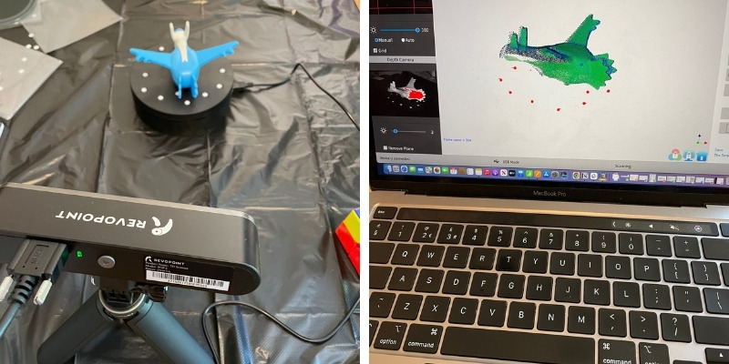 3D scanning a toy with Revopoint POP 2