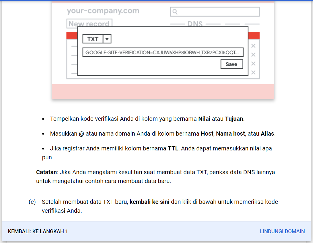 Verifikasi Domain ke Google Workspace Melalui Plesk Panel