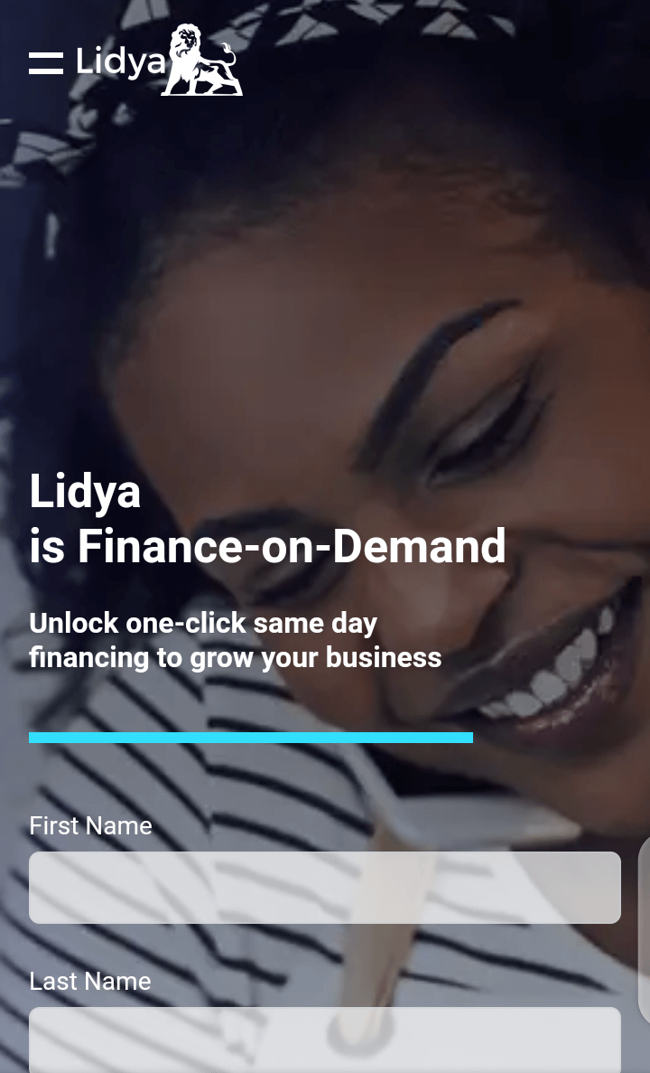 Lidya loan registration