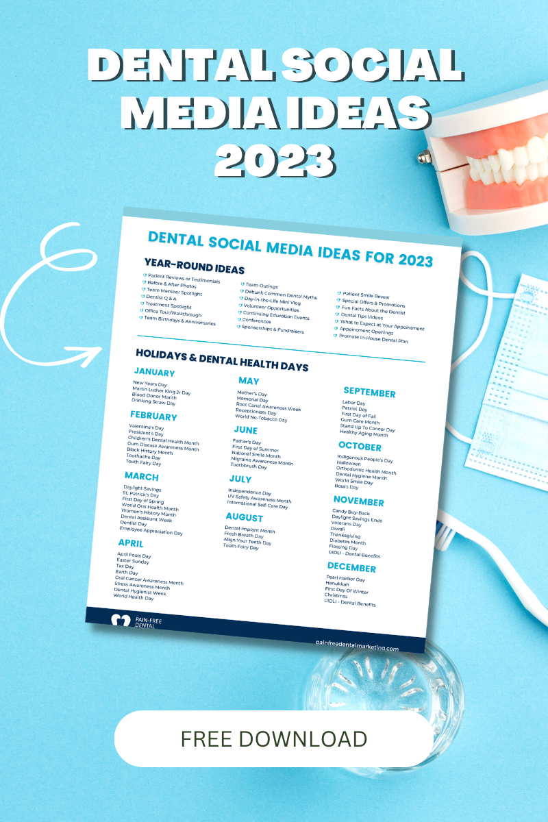 Dental Social Media Ideas 2023