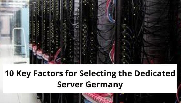 Dedicated Server in Germany