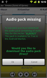 Download Audio Pack (Mishary Alafasy) apk