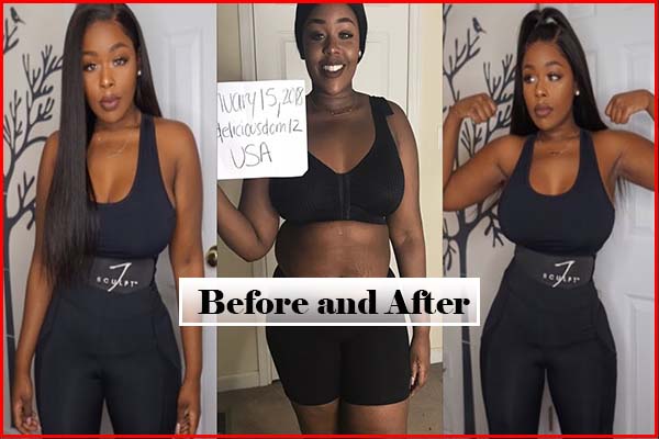 jsculpt trainer results - before and after