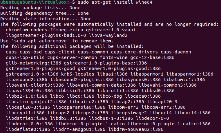 install wine on ubuntu 22.04 lts