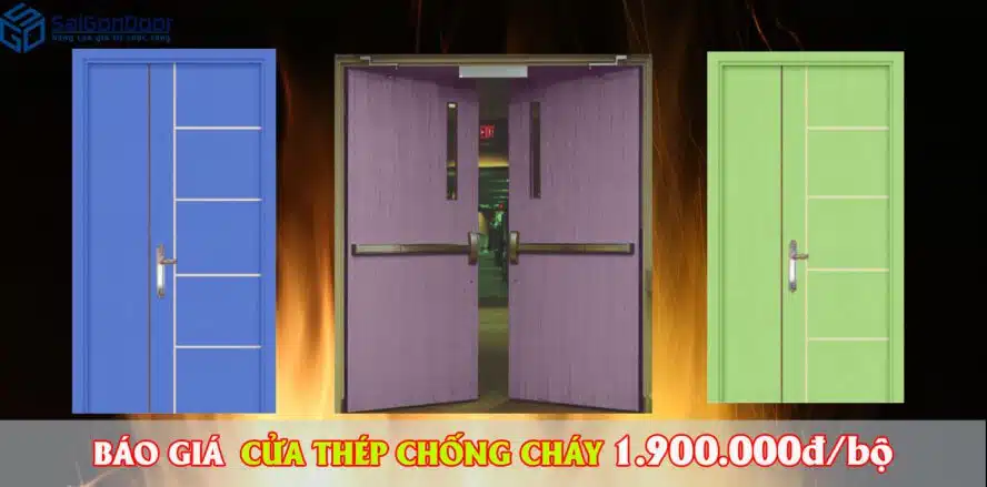 Cửa chống cháy là gì và các tính năng của cửa chống cháy