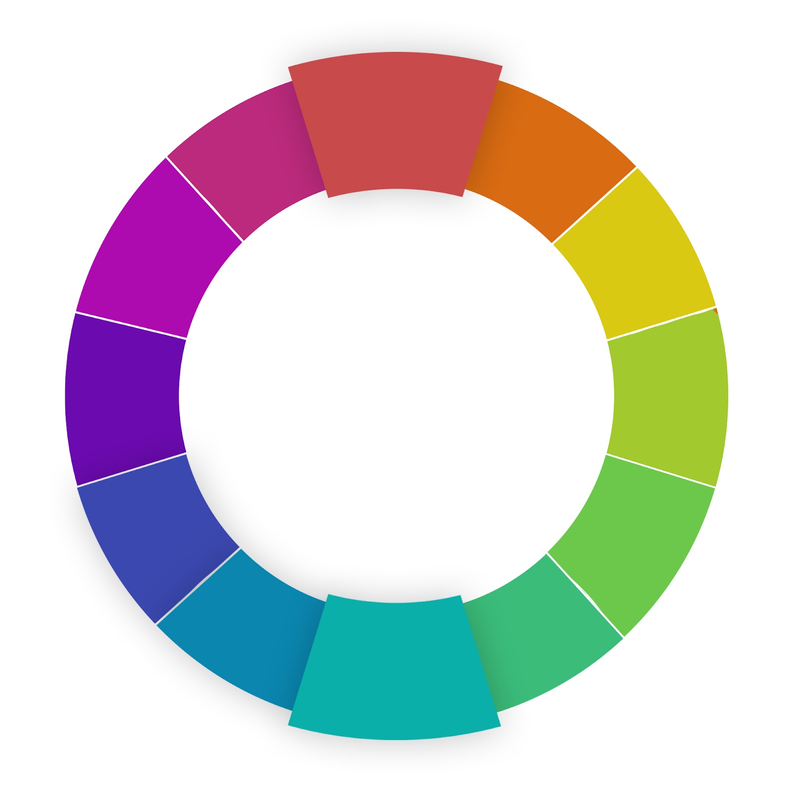 website color schemes complementary wheel