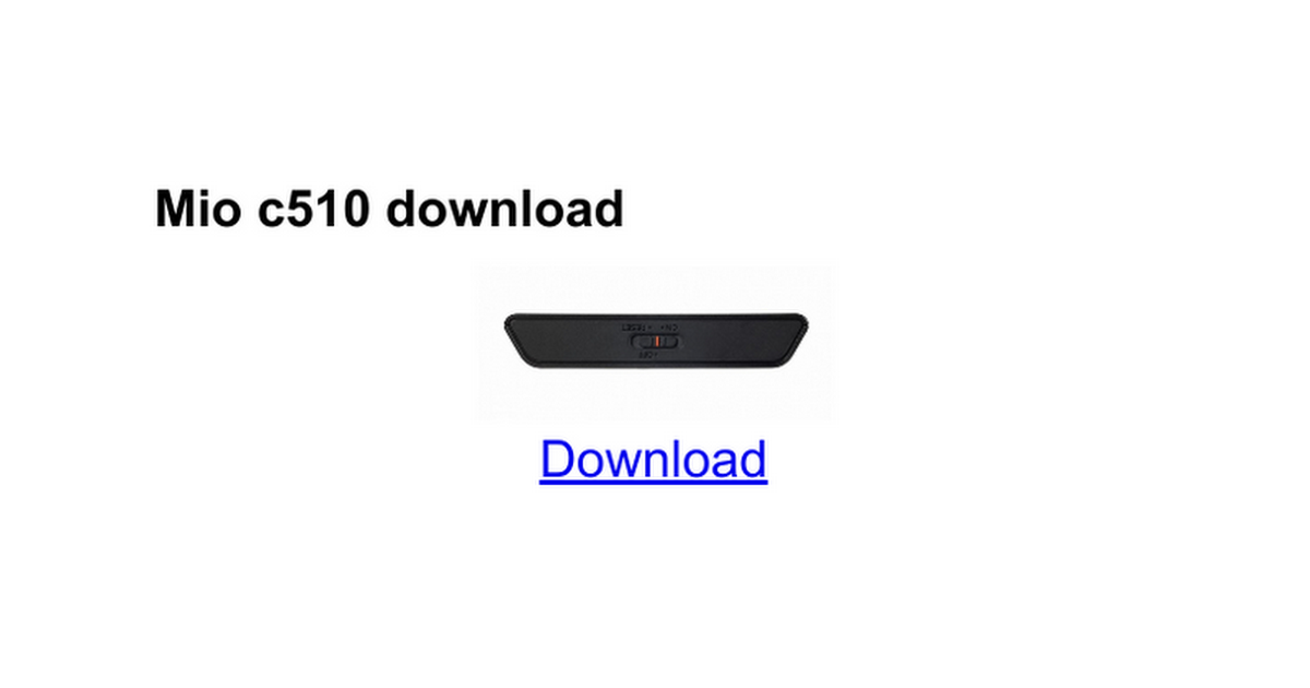 Mio transfer hack c250 plus download 2017