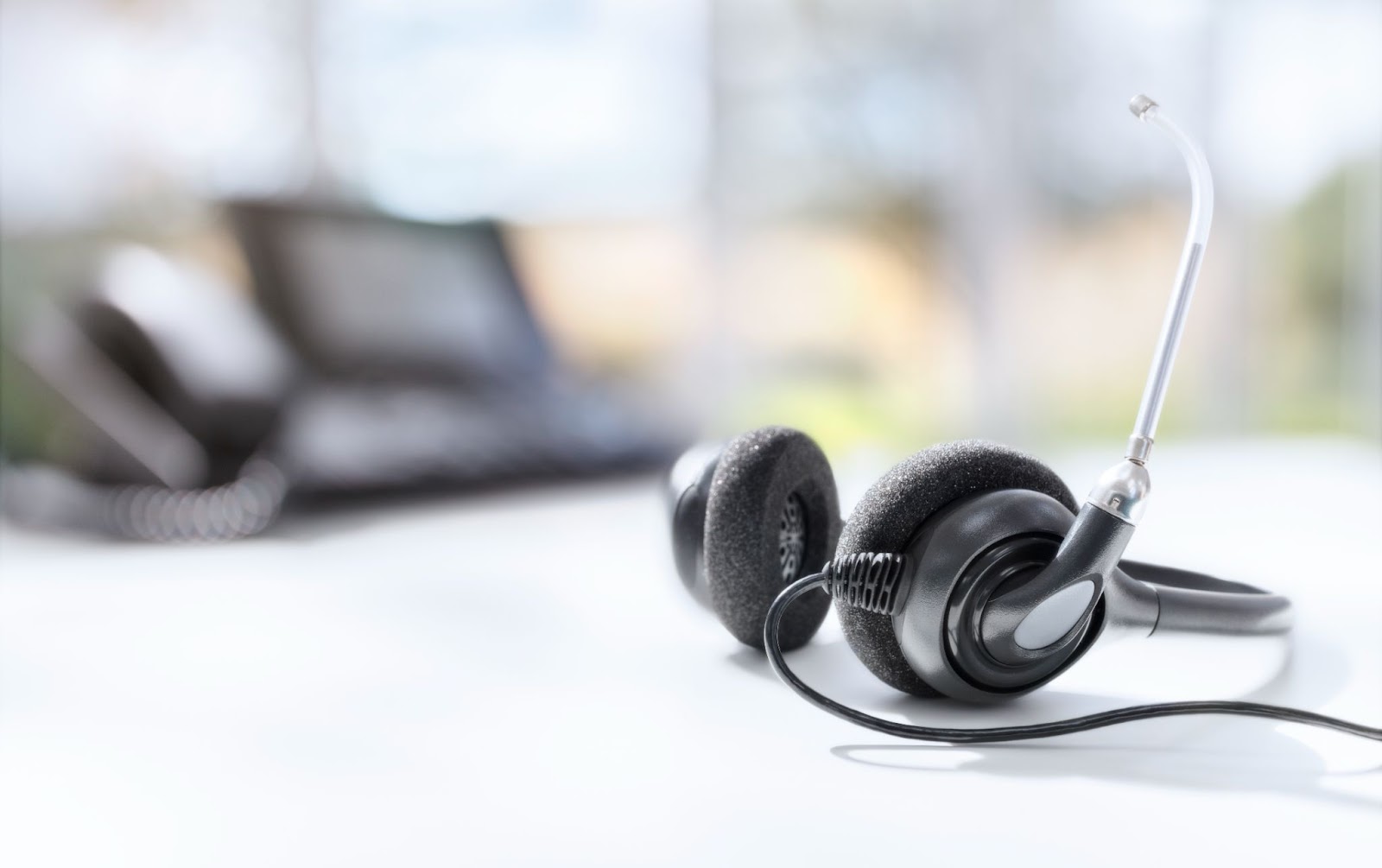 Headset do melhor softphone.