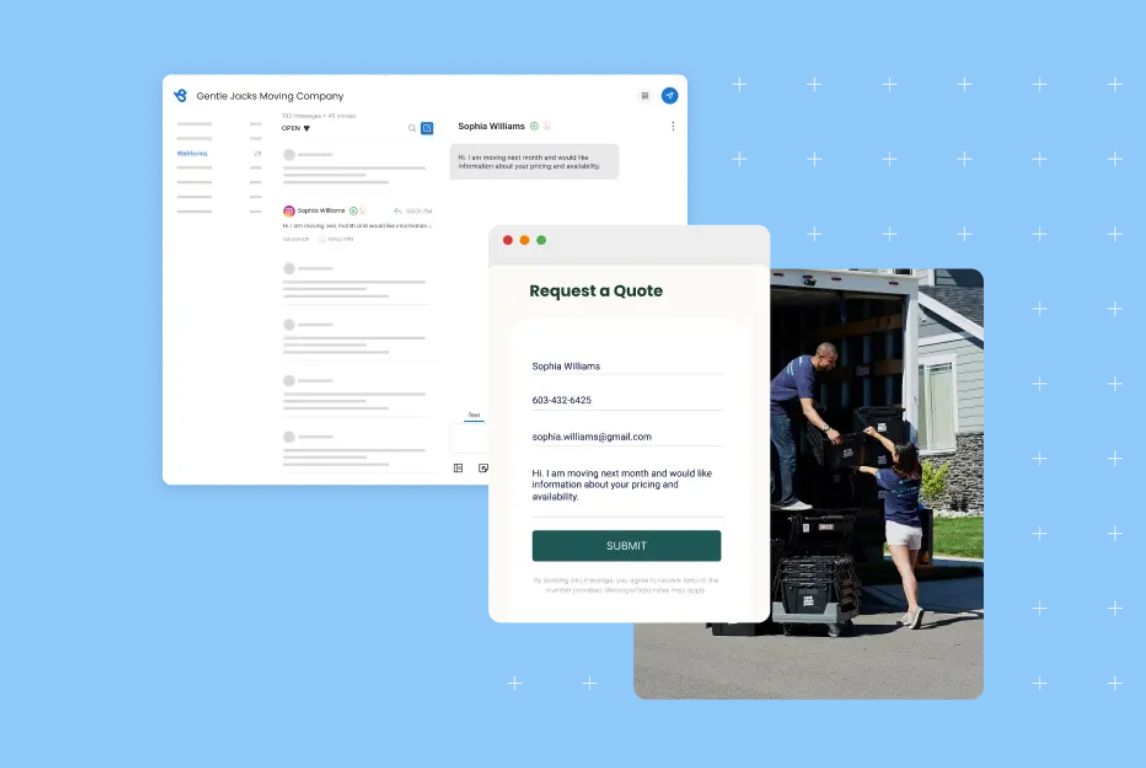 Image showing how Birdeye AI can help businesses improve sales with messaging tools 