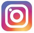 Instagram Logo Multi-colored, pink, blue, purple, and orange Instagram logo