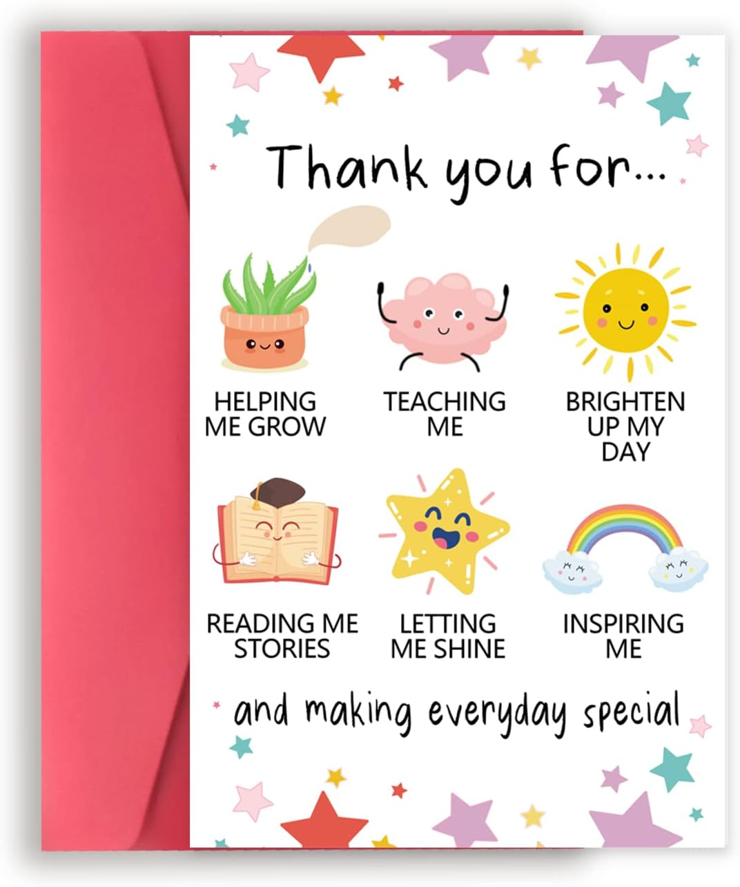 thank you card for teacher